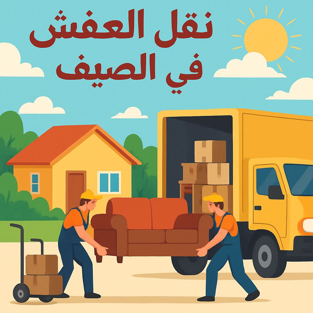 نقل العفش في الصيف